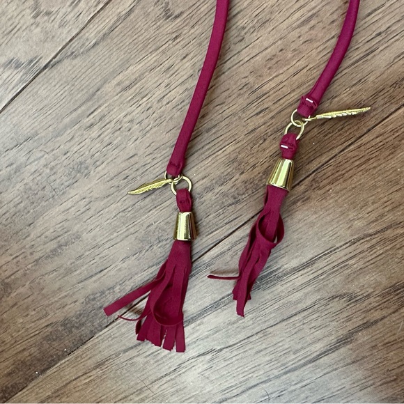 Jessica Simpson tribal bright pattern halter bathing suit bikini set - Picture 5 of 7